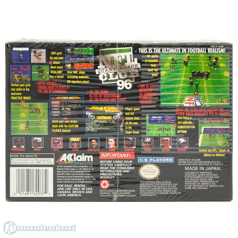 NFL Quarterback Club '96 (US)