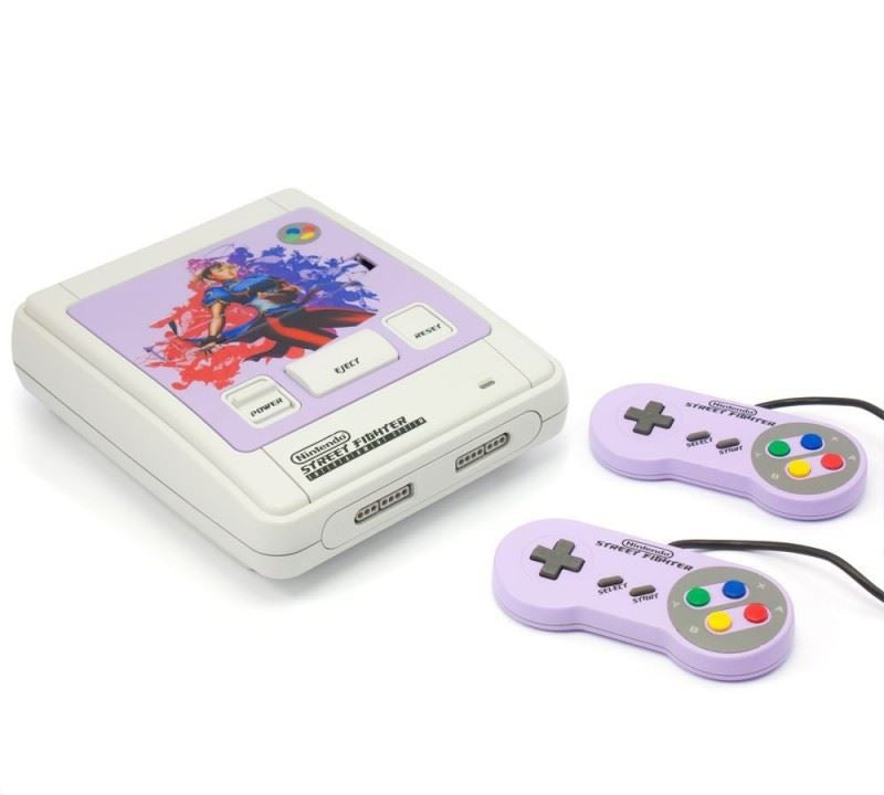 Konsole Custom Design Street Fighter / Chun-Li + Controller + Zubehör