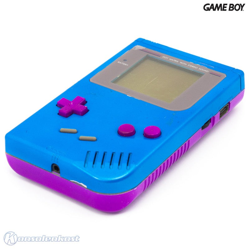 Konsole Classic DMG-01 Custom Case blau-lila
