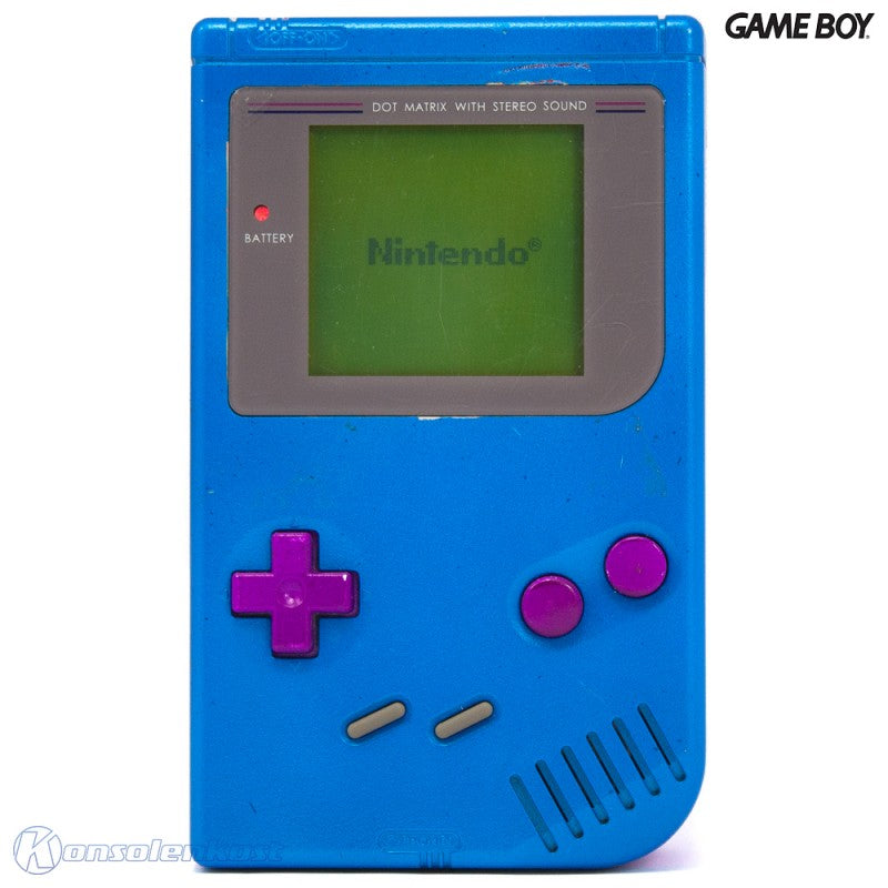 Konsole Classic DMG-01 Custom Case blau-lila