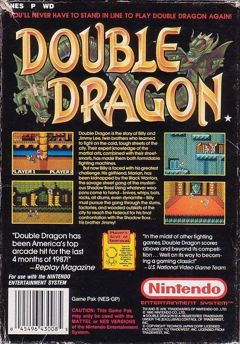 Double Dragon 1
