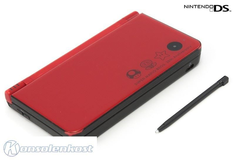 Konsole DSi XL 25th Anniversary Super Mario Bros + Netzteil