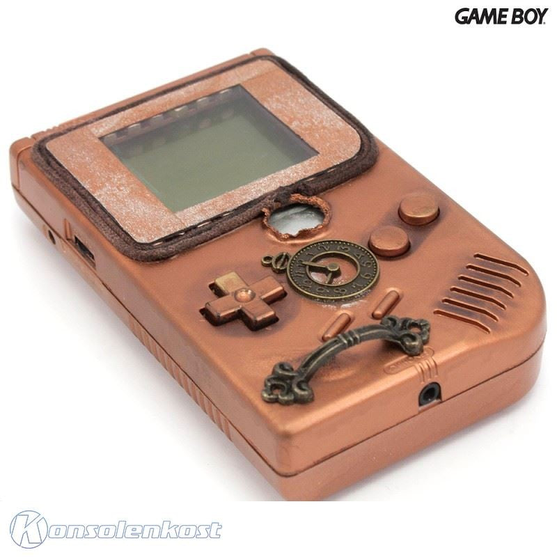 Konsole Classic DMG-01 Custom Case Steampunk