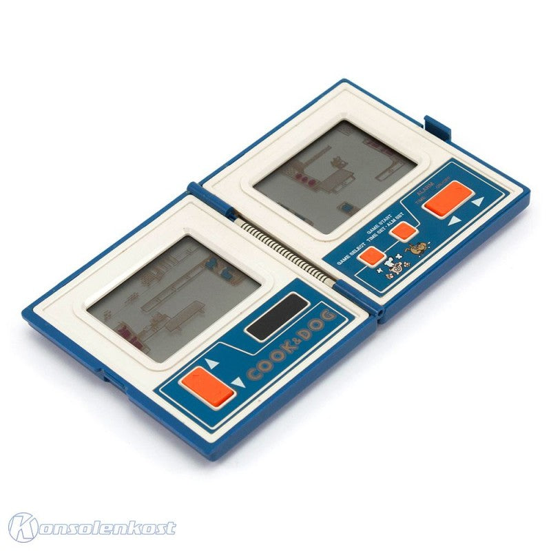 LCD Handheld Game - Double Screen - Cook & Dog