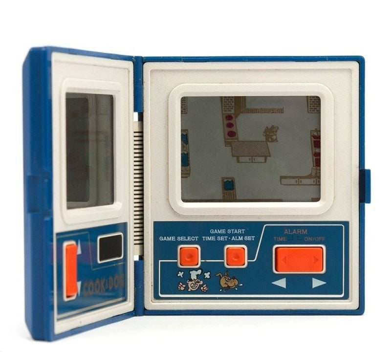 LCD Handheld Game - Double Screen - Cook & Dog