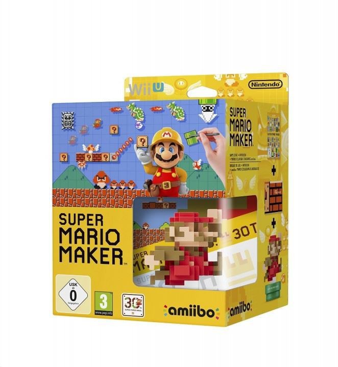 Super Mario Maker + Amiibo + Artbook