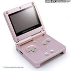 Konsole GBA SP inkl. Netzteil pink Custom Case Mod Glitter Star