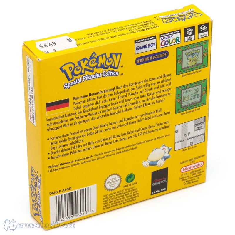 Pokemon Gelbe Edition (DE)