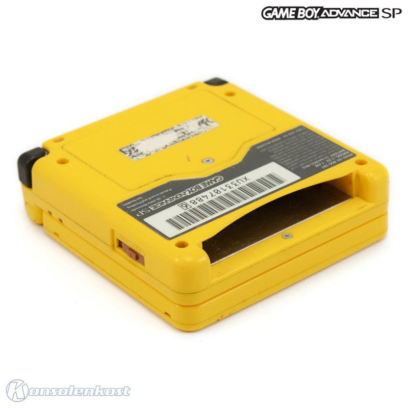 Konsole GBA SP AGS-101 Toys Pokemon Pikachu Edition + Netzteil — Toys Pokemon Pikachu Edition