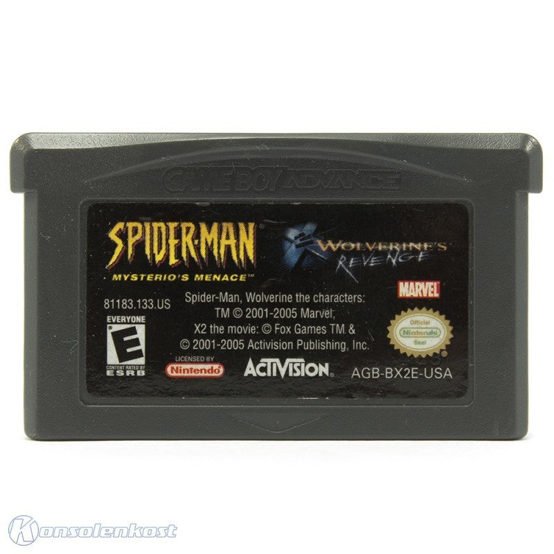 2 in 1 - Spider-Man: Mysterio's Menace + Wolverine's Revenge