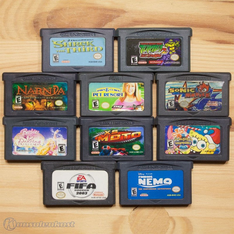 10 GameBoy Spiele zum TOP Preis! - GBA 228