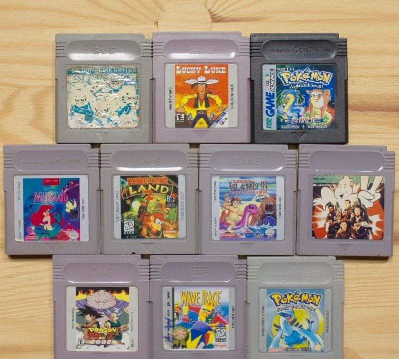 10 GameBoy Spiele zum TOP Preis! GB43