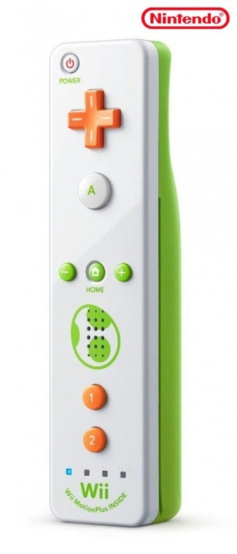 Original Remote Motion Plus Controller Yoshi Edition RVL-036