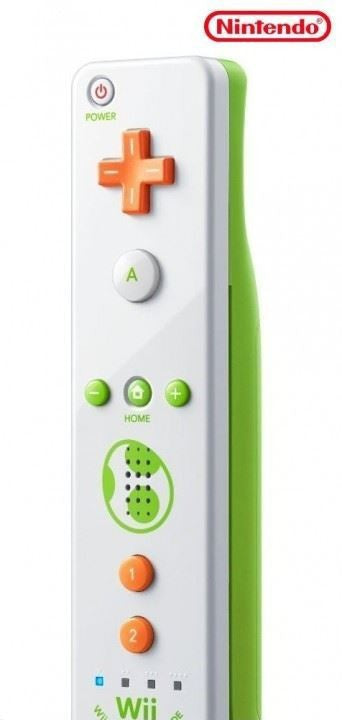 Original Remote Motion Plus Controller Yoshi Edition RVL-036