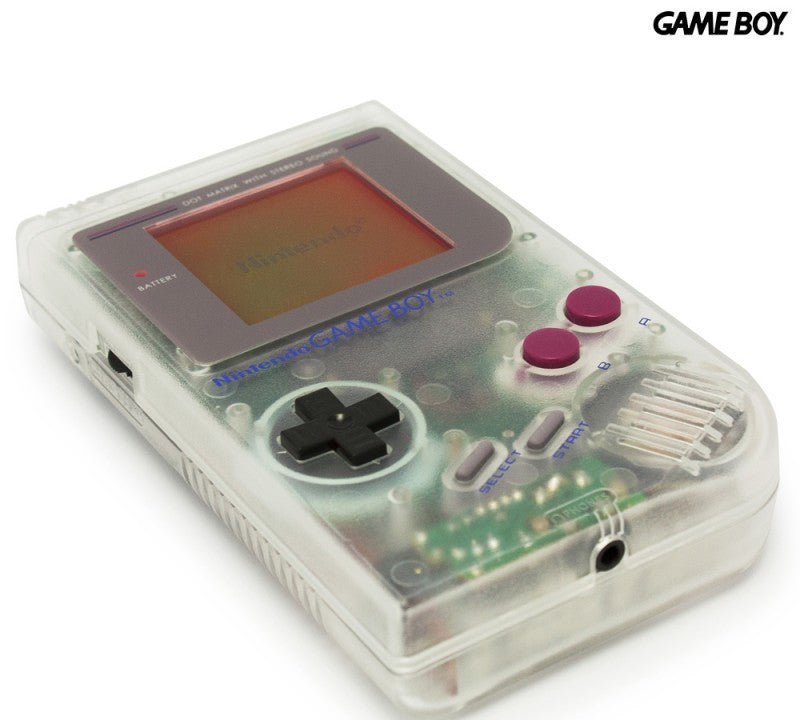 Konsole Classic DMG-01 transp. Hip Boy + Backlight rot