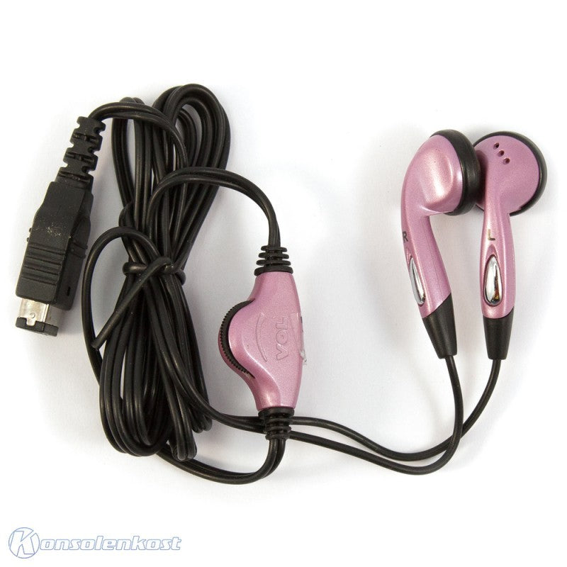 GBA SP Kopfhörer / Headset rosa / pink [Competition Pro]