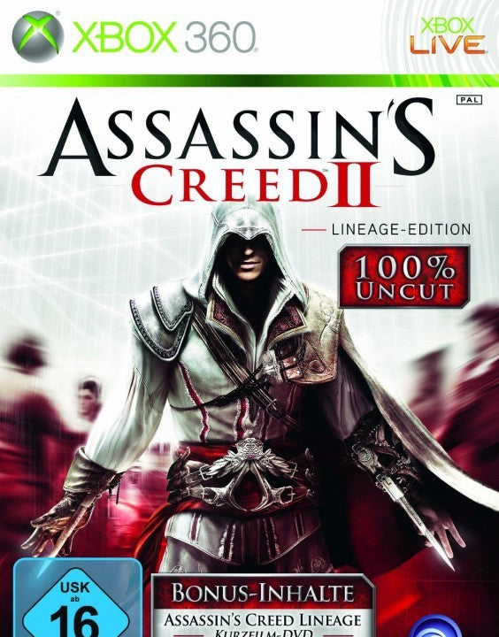 Assassin's Creed II Lineage Edition + Bonus DVD (DE) — Lineage Edition