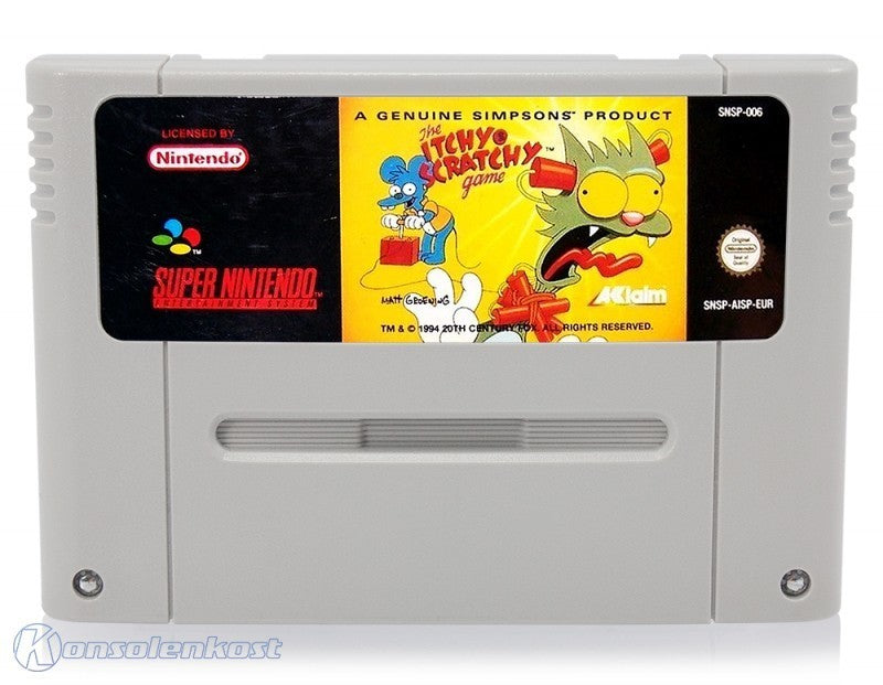 Itchy & Scratchy Game