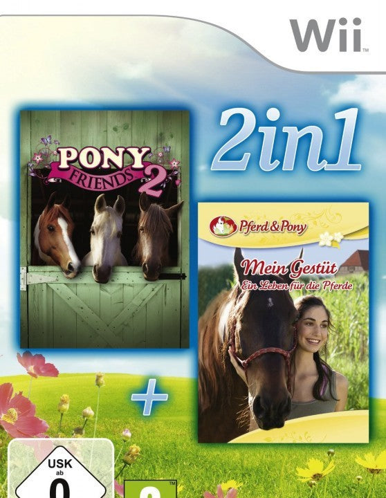 2 in 1 - Pony Friends 2 + Mein Gestüt: Ein Leben für die Pferde (DE)