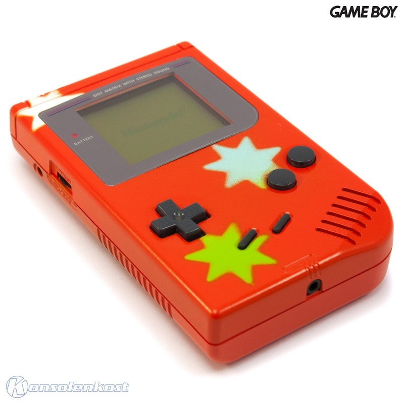 Konsole Classic DMG-01 Custom Case orange Bright Stars