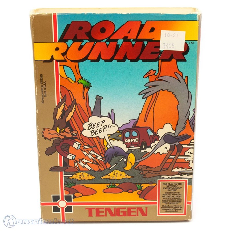 Road Runner Unlicensed Tengen Version