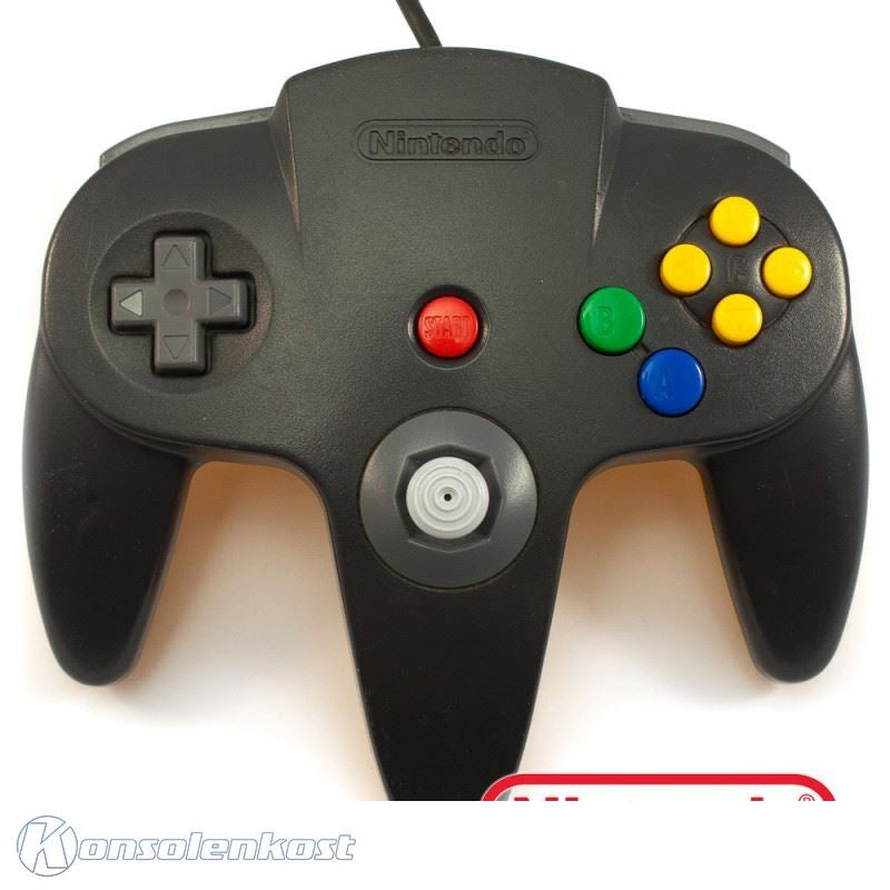Original Controller schwarz-gelb NUS-005 [Nintendo]