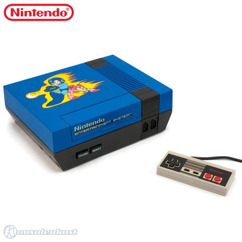 Konsole Custom Design Mega Man + Original Controller