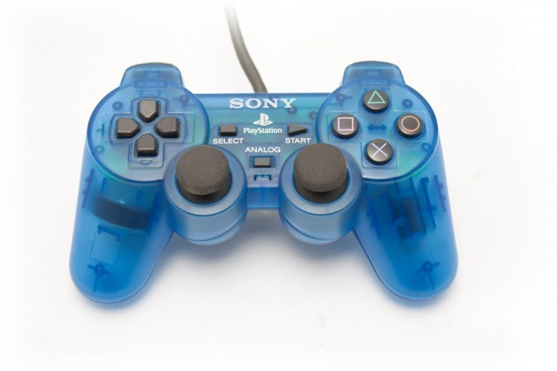 Original Sony DualShock Controller blautransp. SCPH-1200