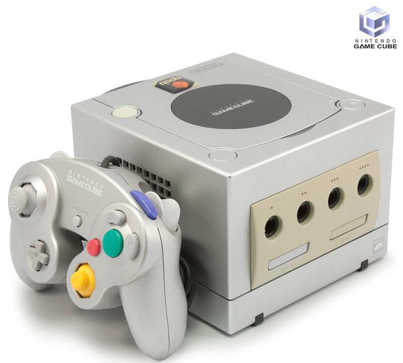 Konsole silber qoob-chip Mod + Original Controller + Zubehör