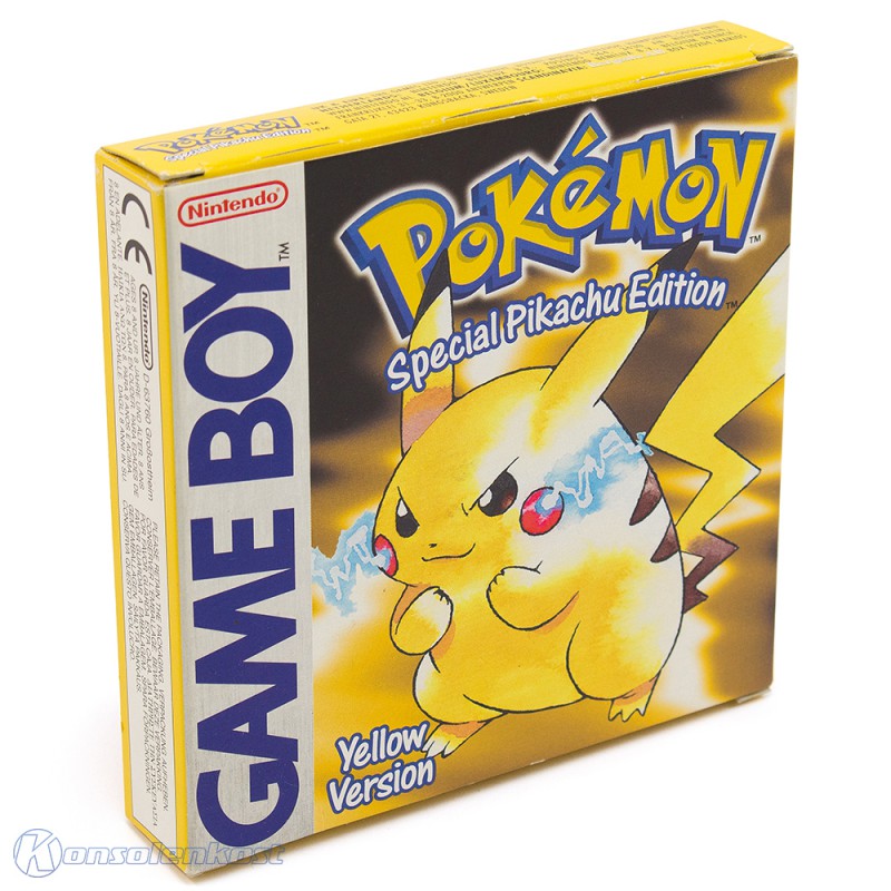 Yellow Version Special Pikachu Edition (GB) — Special Pikachu Edition