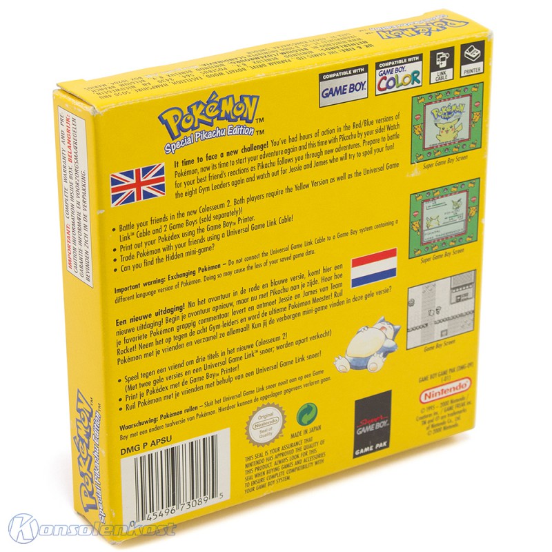 Pokemon Gelbe Edition / Yellow Version Special Pikachu Edition — Special Pikachu Edition
