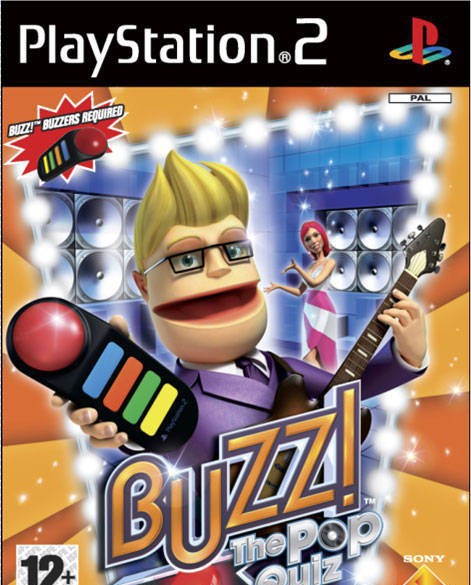 BUZZ!: The Big Pop Quiz + 4 Buzzer