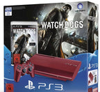 Konsole Super Slim 500GB rot + Watch Dogs + Original Controller