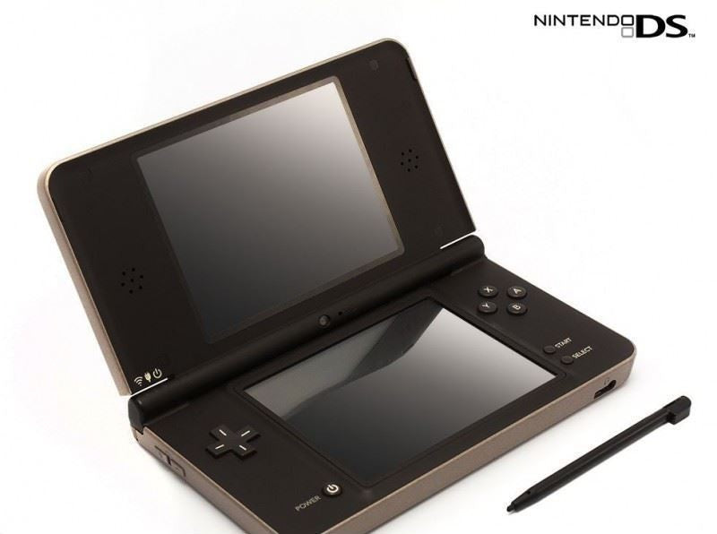 Konsole DSi XL + Netzteil dunkelbraun (US)