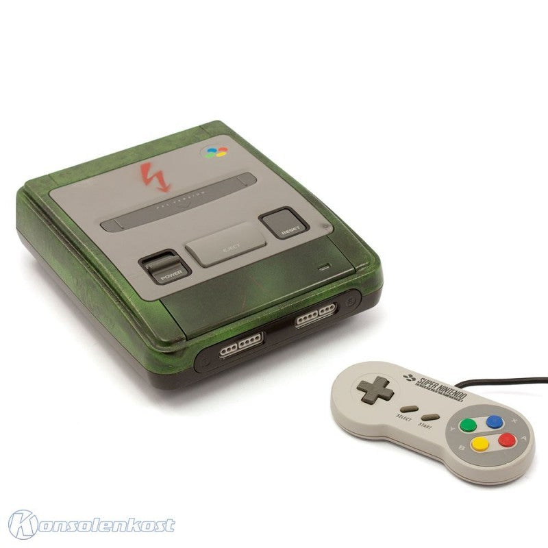 Konsole Custom Design Salamander / Reptile + Original Controller + Zubehör