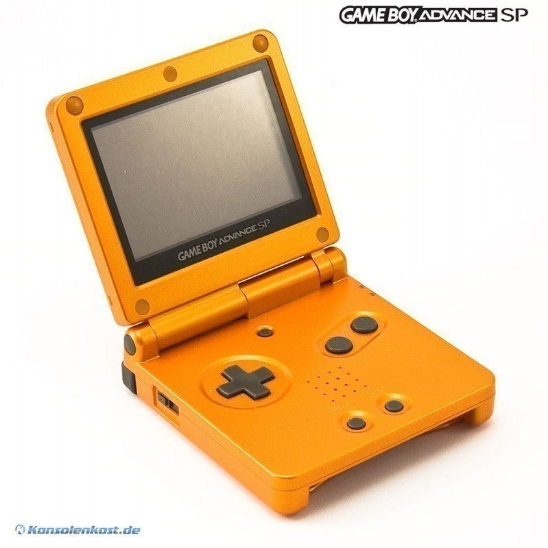 Konsole GBA SP Torchic Orange + Netzteil (JP)