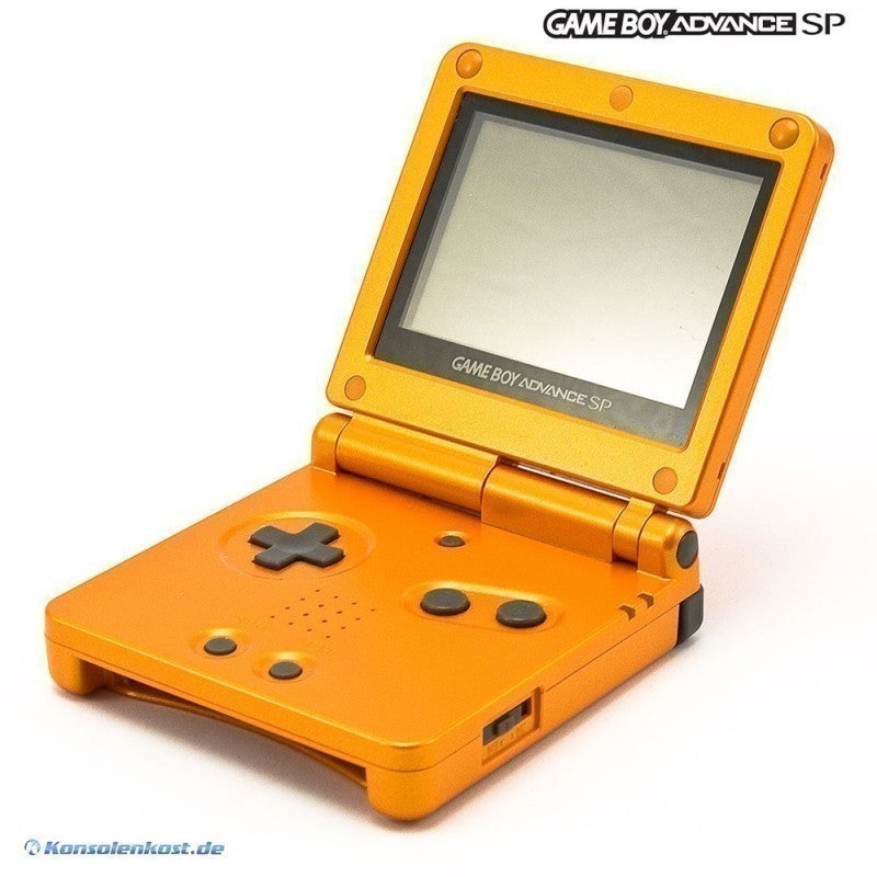 Konsole GBA SP Torchic Orange + Netzteil (JP)
