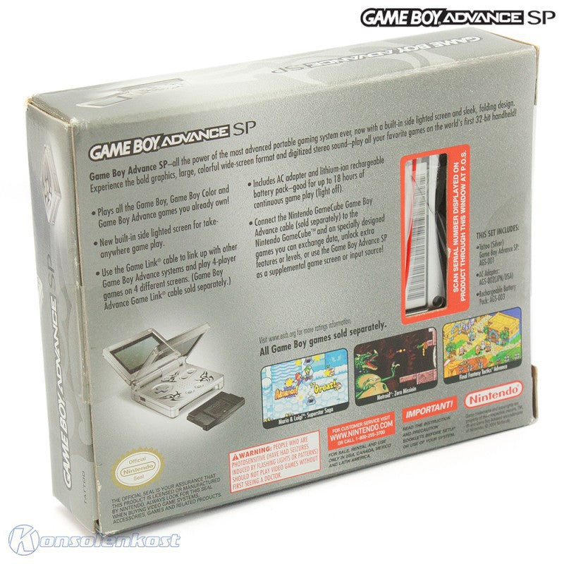 Konsole GBA SP Tribal Edition / Tattoo Version + Netzteil (US) — Tribal Edition / Tattoo Version