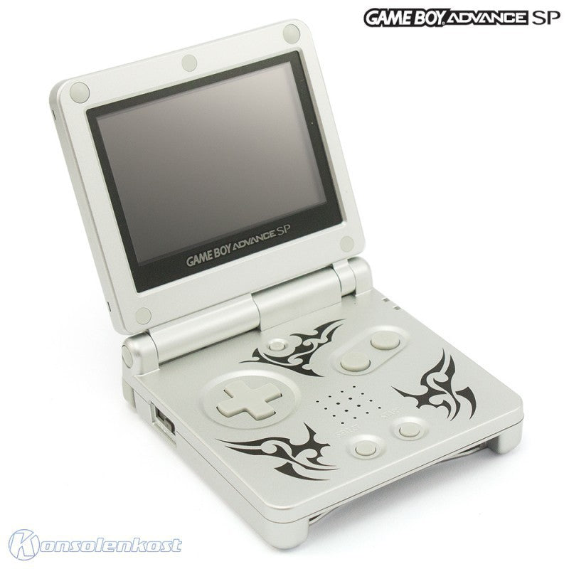Konsole GBA SP Tribal Edition / Tattoo Version + Netzteil (US) — Tribal Edition / Tattoo Version