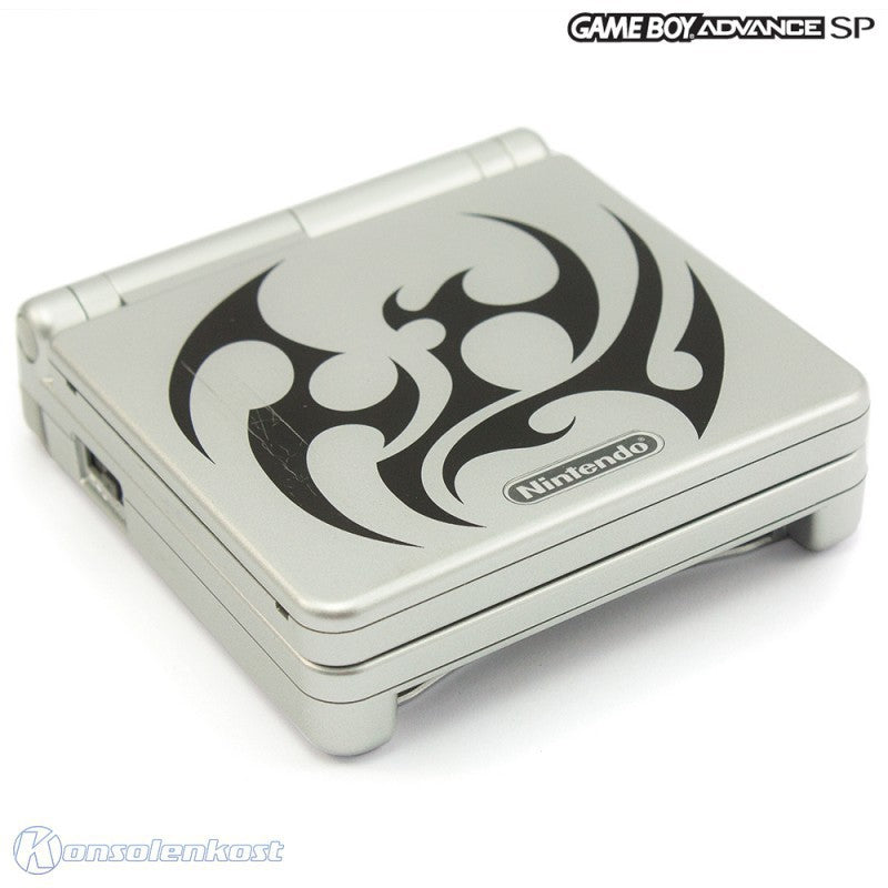 Konsole GBA SP Tribal Edition / Tattoo Version + Netzteil (US) — Tribal Edition / Tattoo Version