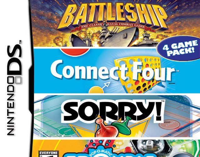 4 in 1 - Battleship + Connect Four + Sorry! + Trouble (US)
