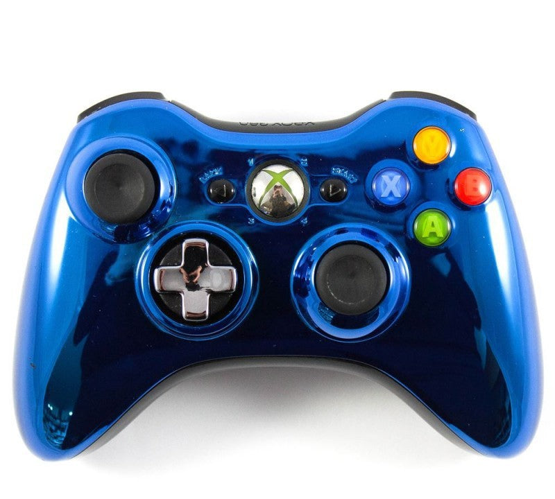 Original Wireless Controller Chrome Blue / blau [Microsoft]
