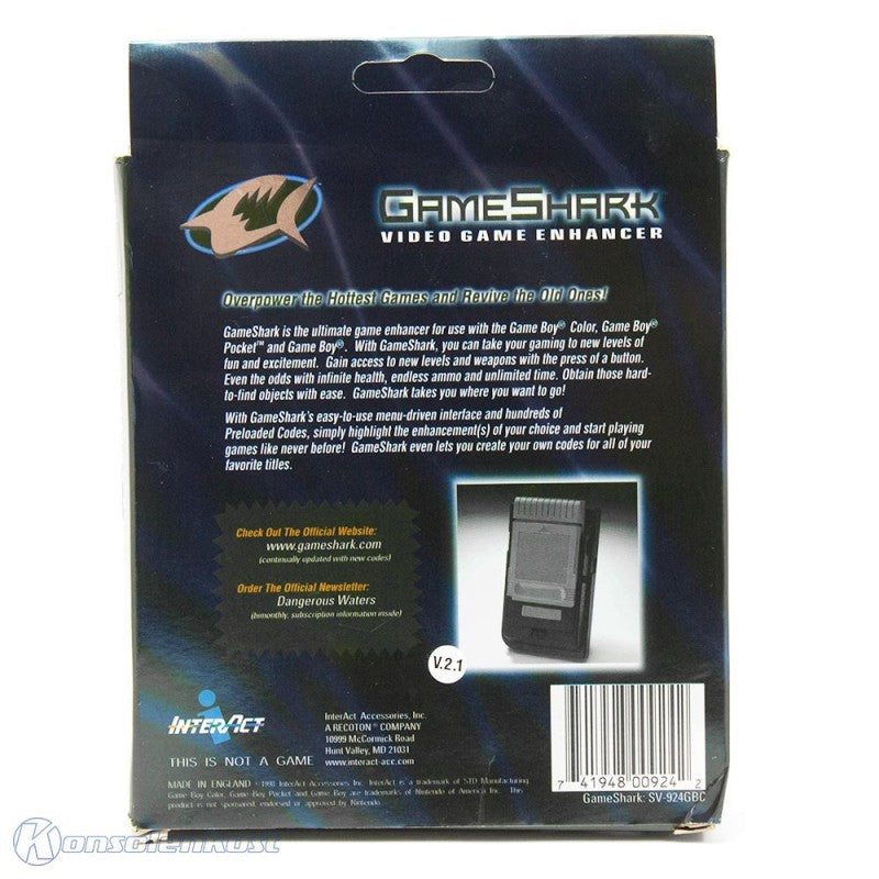 GameShark: Video Game Enhancer [InterAct]