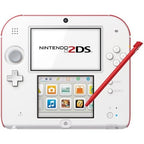 Konsole weiß-rot Pokemon X Edition + Netzteil — weiß-rot Pokemon X Edition