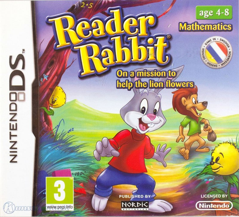 Reader Rabbit: on a Mission to Help the Lion Flowers