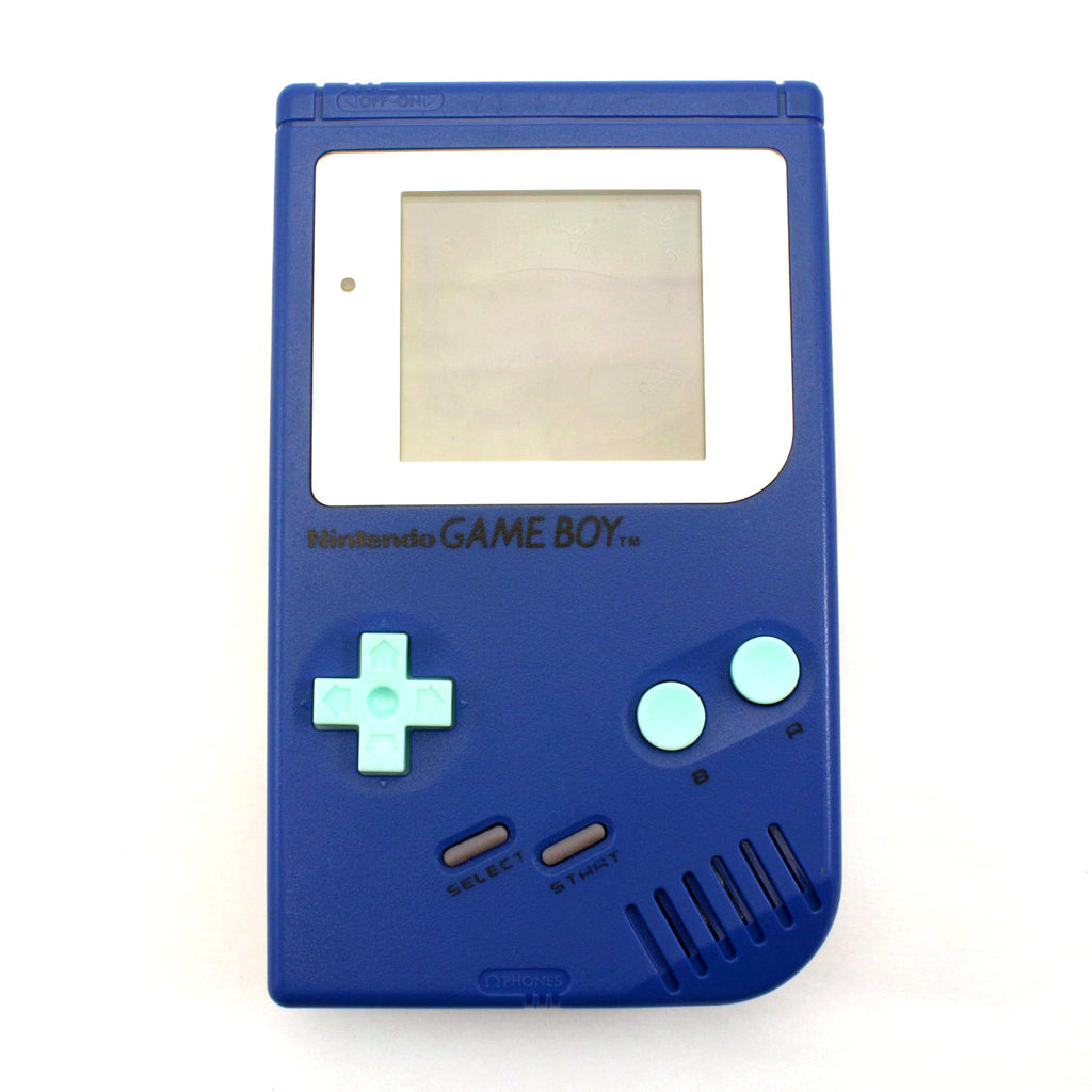 Konsole Blutspritzer-Blau + ProSound Mod + Backlight blau + Display silber