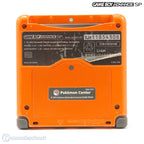 Konsole GBA SP Torchic Orange Pokemon Center + Faceplate + Netzteil