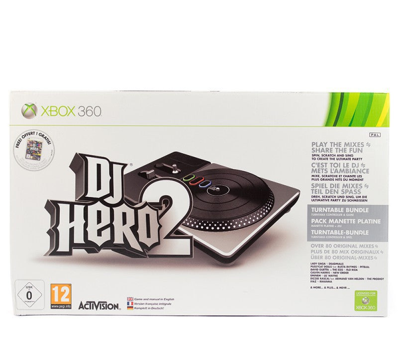 DJ Hero 2 + Turntable