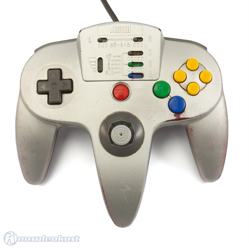 Controller / Pad mit Turbo silber-schwarz [Ascii]