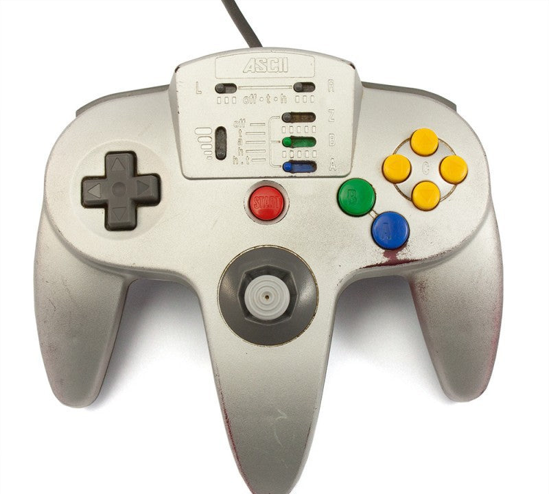Controller / Pad mit Turbo silber-schwarz [Ascii]